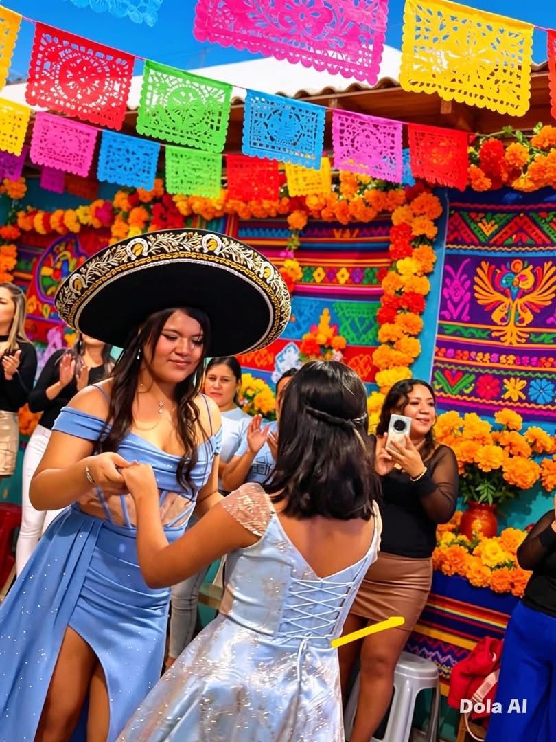 Baile de quinceañera con la festejada